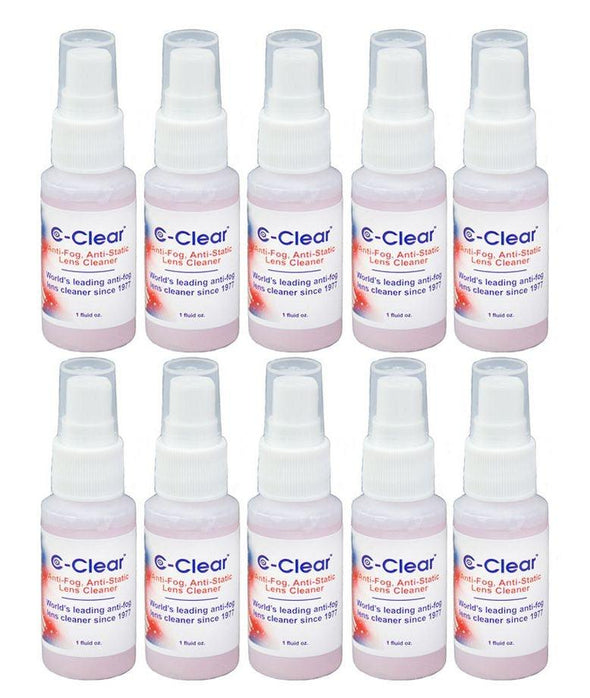 10 spray bottles C-Clear anti fog 