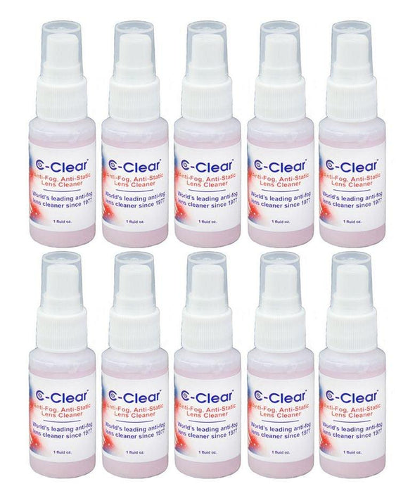 10 spray bottles C-Clear anti fog 