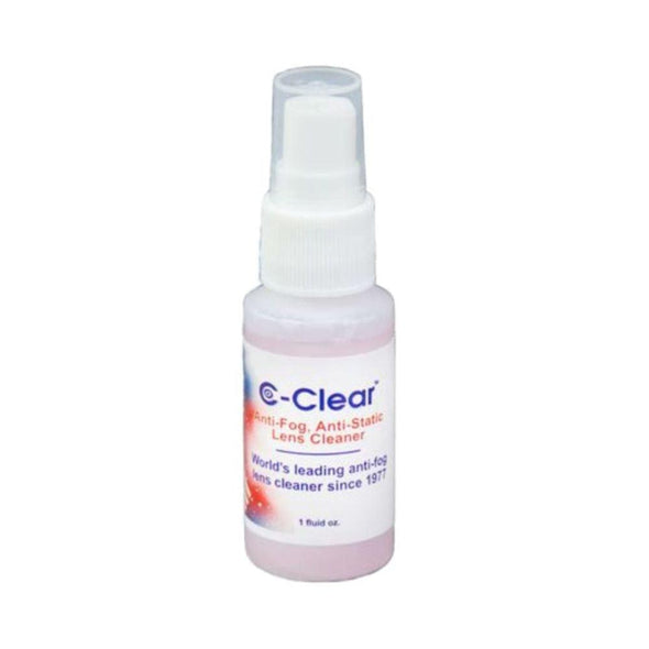 One ounce spray bottle of C-Clear anti fog